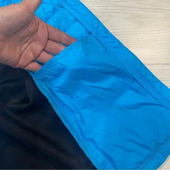 32 Degrees Ultra Light Down Black Blue Full Zip Jacket Women’s size XL New - Picture 7 of 15